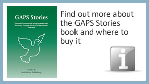 Find out more about the GAPS Stories book and where to buy it